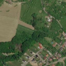 Satellite imagery of [Vyskeř] church t., CZ