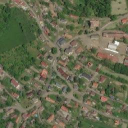 Satellite imagery of [Vyskeř] church t., CZ