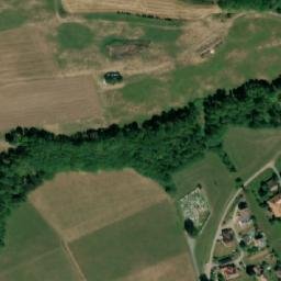 Satellite imagery of [Levínská Olešnice] church t., CZ