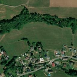 Satellite imagery of [Levínská Olešnice] church t., CZ