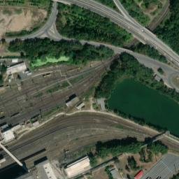 Satellite imagery of [Most-Komořany] power station chimney, CZ