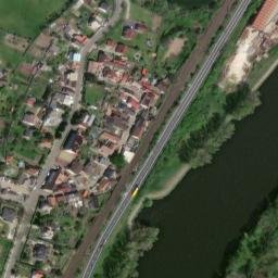 Satellite imagery of Barkmet [Lhotka nad Labem] factory chimney, CZ