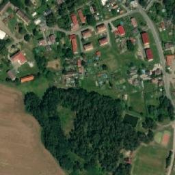 Satellite imagery of [Okna v Podbezdězí] church t., CZ