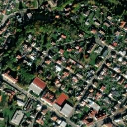 Satellite imagery of [Mnichovo Hradiště] castle t., CZ