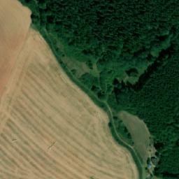 Satellite imagery of [Dolní Olešnice] church t., CZ