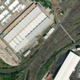 Satellite imagery of [Most-Komořany] power station chimney, CZ