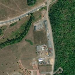 Satellite imagery of [Most] church & outlook t., CZ