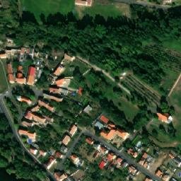 Satellite imagery of [Křešice u Litoměřic] church t., CZ