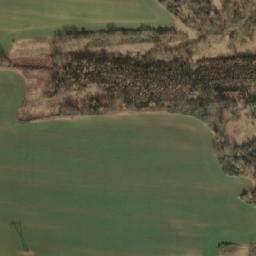 Satellite imagery of [Snědovice-Střížovice] chapel sanctus t., CZ