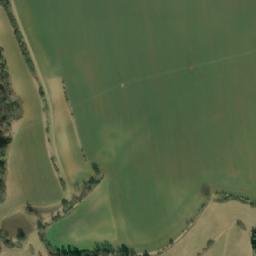 Satellite imagery of [Snědovice-Střížovice] chapel sanctus t., CZ