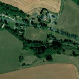 Satellite imagery of [Dolní Olešnice] church t., CZ