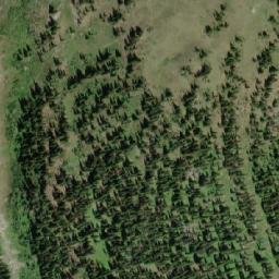 Satellite imagery of Caribou Mountain, CA