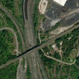 Satellite imagery of [Most-Komořany] power station chimney, CZ