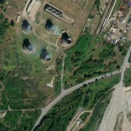 Satellite imagery of [Most-Komořany] power station chimney, CZ