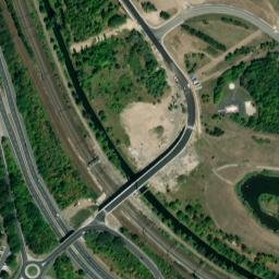 Satellite imagery of [Most] church & outlook t., CZ