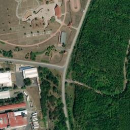 Satellite imagery of [Most] church & outlook t., CZ