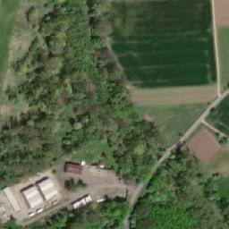 Satellite imagery of Theresienstadt concentration camp and ghetto, CZ