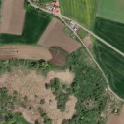 Satellite imagery of Theresienstadt concentration camp and ghetto, CZ