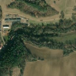 Satellite imagery of [Snědovice-Střížovice] chapel sanctus t., CZ