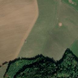 Satellite imagery of [Dubá-Deštná] church t., CZ