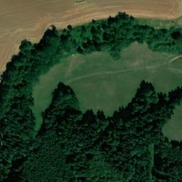 Satellite imagery of [Dolní Olešnice] church t., CZ