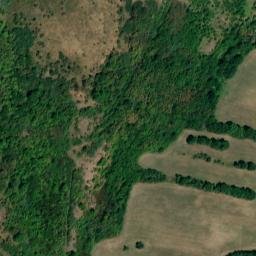 Satellite imagery of [Obrnice] former brickyard chimney, CZ