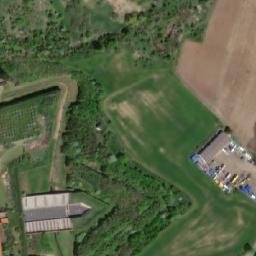 Satellite imagery of Theresienstadt concentration camp and ghetto, CZ