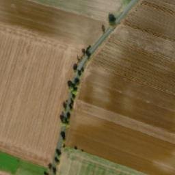 Satellite imagery of [Polepy-Hrušovany] church t., CZ