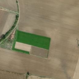 Satellite imagery of [Polepy-Hrušovany] church t., CZ