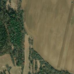 Satellite imagery of [Snědovice-Střížovice] chapel sanctus t., CZ