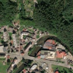 Satellite imagery of [Úpice] church t., CZ