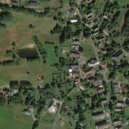 Satellite imagery of [Blatno u Chomutova] church t., CZ
