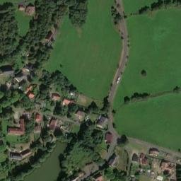 Satellite imagery of [Blatno u Chomutova] church t., CZ