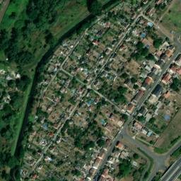 Satellite imagery of [Obrnice] former brickyard chimney, CZ
