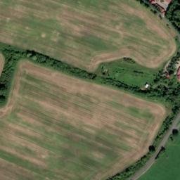 Satellite imagery of [Hrobčice-Mrzlice] church t., CZ