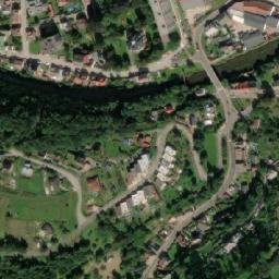 Satellite imagery of [Úpice] church t., CZ