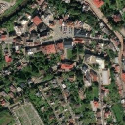 Satellite imagery of [Úpice] church t., CZ