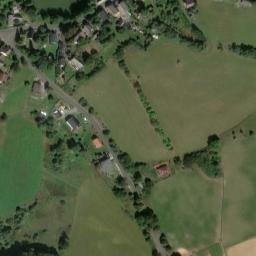 Satellite imagery of [Blatno u Chomutova] church t., CZ