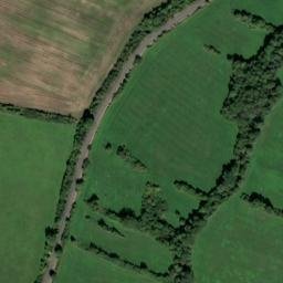 Satellite imagery of [Hrobčice-Mrzlice] church t., CZ