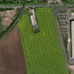 Satellite imagery of Glanzstoff-Bohemia [Lovosice] factory chimney, CZ