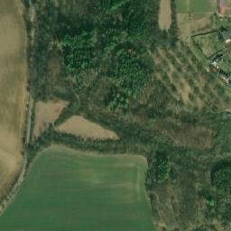 Satellite imagery of [Hoštka-Malešov] church t., CZ