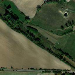 Satellite imagery of [Újezd pod Troskami] church t., CZ