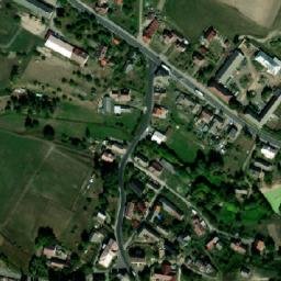 Satellite imagery of [Újezd pod Troskami] church t., CZ