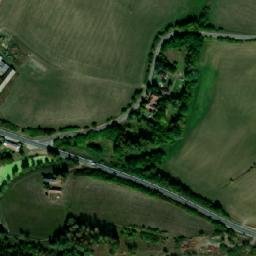 Satellite imagery of [Újezd pod Troskami] church t., CZ