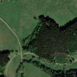 Satellite imagery of [Machov] church t., CZ