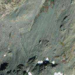 Satellite imagery of Seven O'clock Mountain, CA