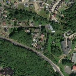 Satellite imagery of [Jirkov-Březenec] former cotton spinning mill chimney, CZ