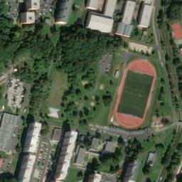 Satellite imagery of [Jirkov-Březenec] former cotton spinning mill chimney, CZ