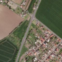 Satellite imagery of [Sulejovice] church t., CZ