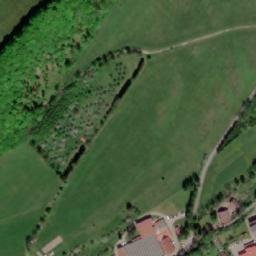 Satellite imagery of [Machov] church t., CZ